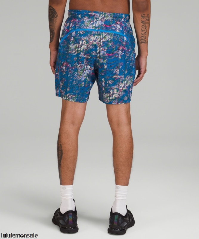 Lululemon Deutschland DELULU848 | Speed ​​Floral Pace Breaker Linerless Short 7